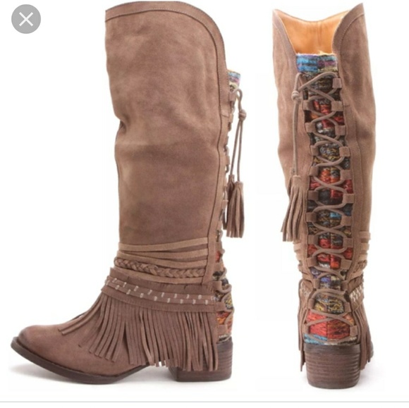 naughty monkey boots dillards